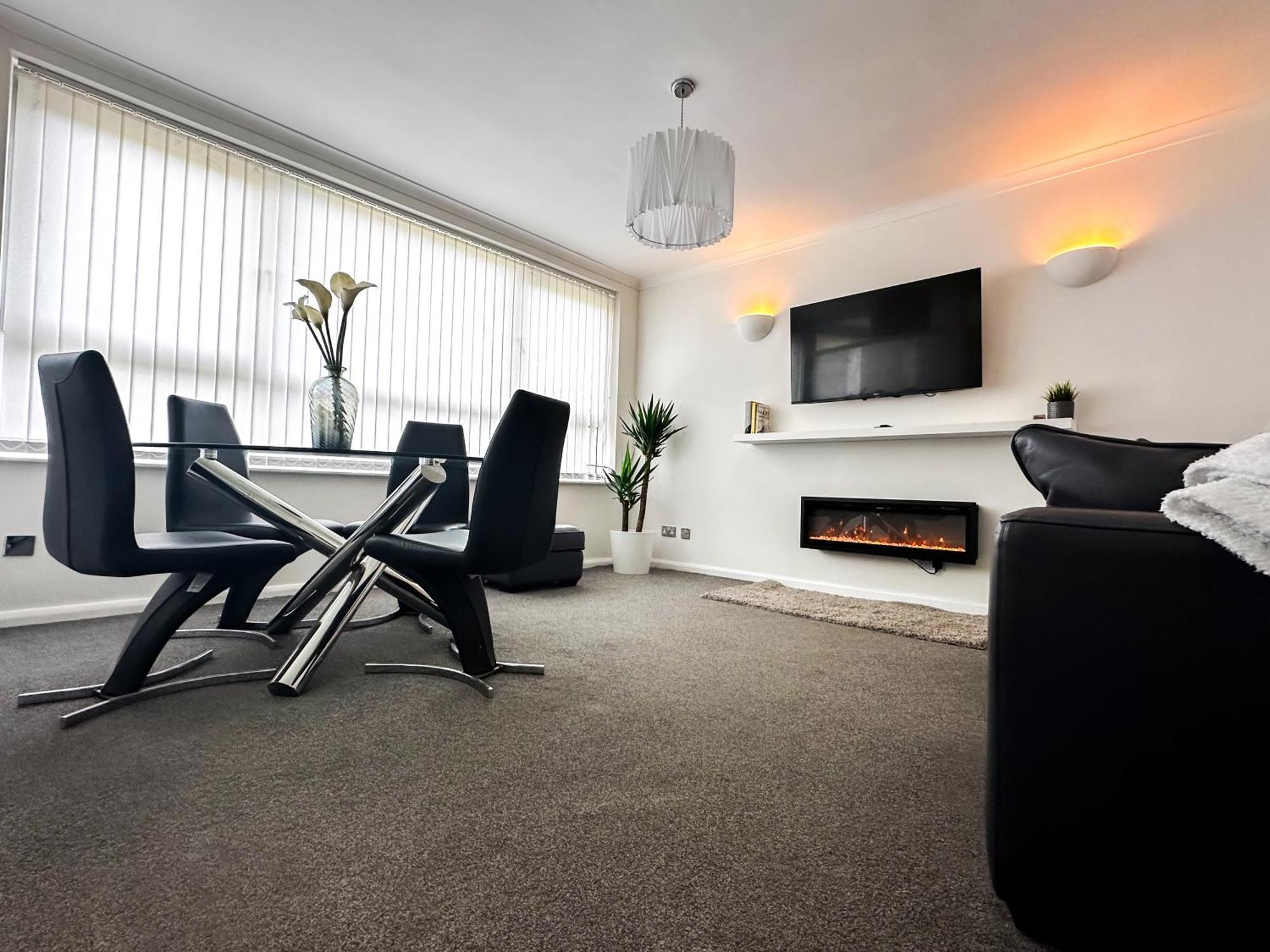 Contemporary And Cosy Birmingham Apartment- Free Parking & Wi-Fi Exteriér fotografie